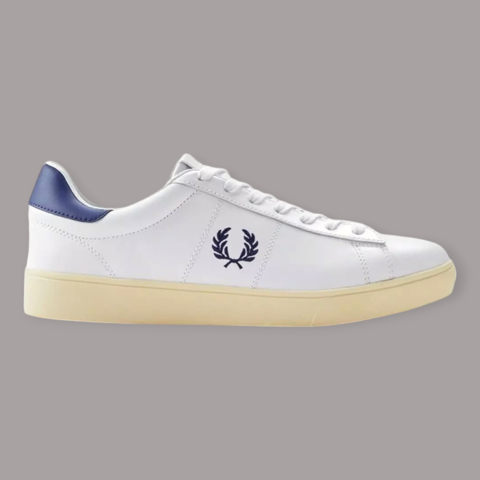 FRED PERRY B4334 SPENCER LEATHER SNEAKERS UOMO