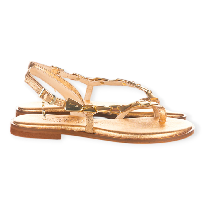 CARYATIS SANDALI INFRADITO DONNA ORO