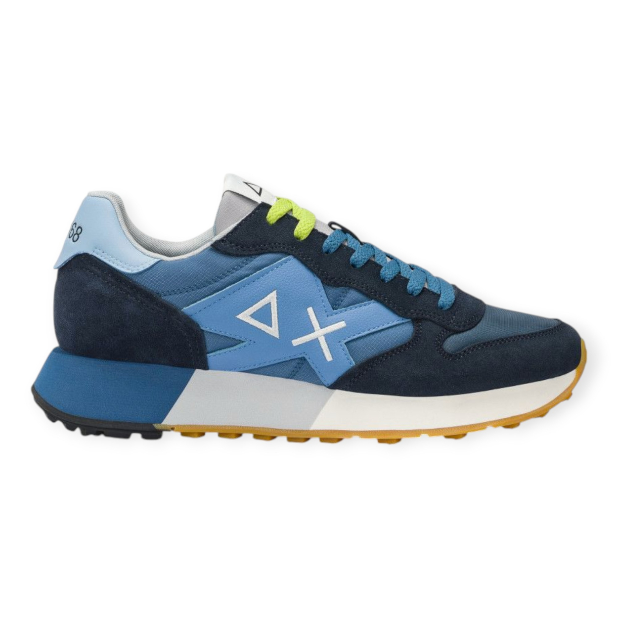SUN 68 JAKI BICOLOR SNEAKERS UOMO