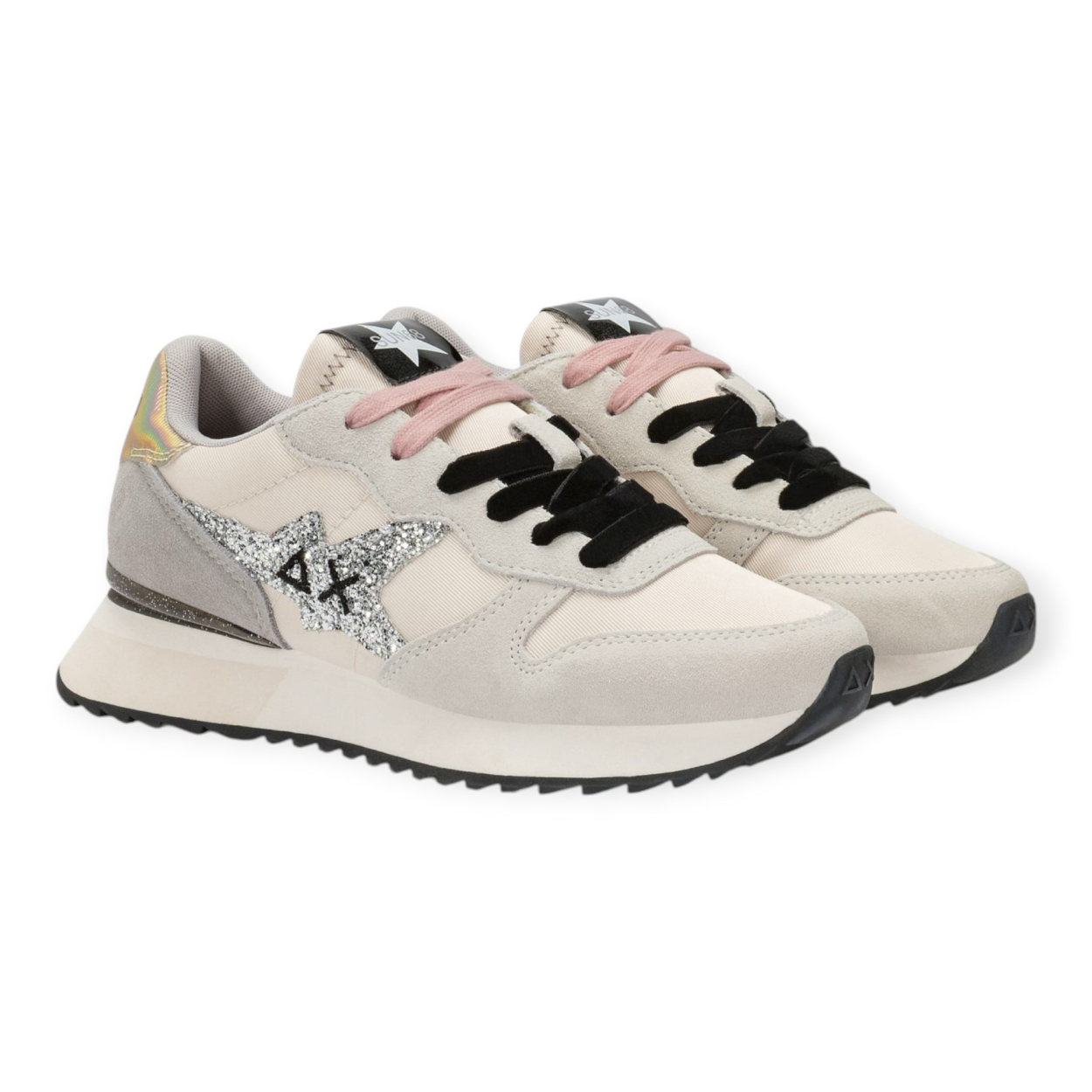 SUN 68 STARGIRL GLITTER LOGO SNEAKERS... SUN 68 STARGIRL GLITTER LOGO SNEAKERS...