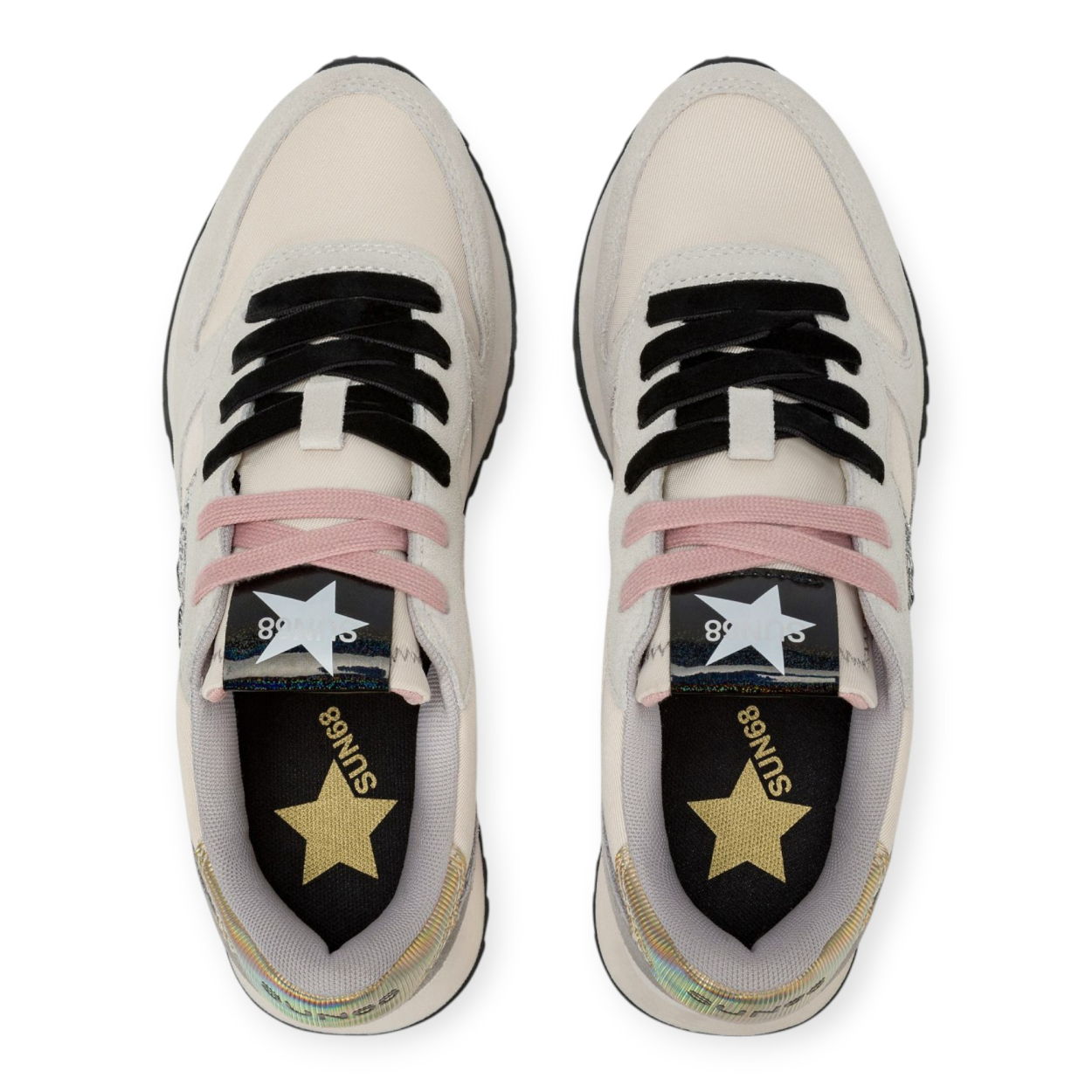 SUN 68 STARGIRL GLITTER LOGO SNEAKERS... SUN 68 STARGIRL GLITTER LOGO SNEAKERS...