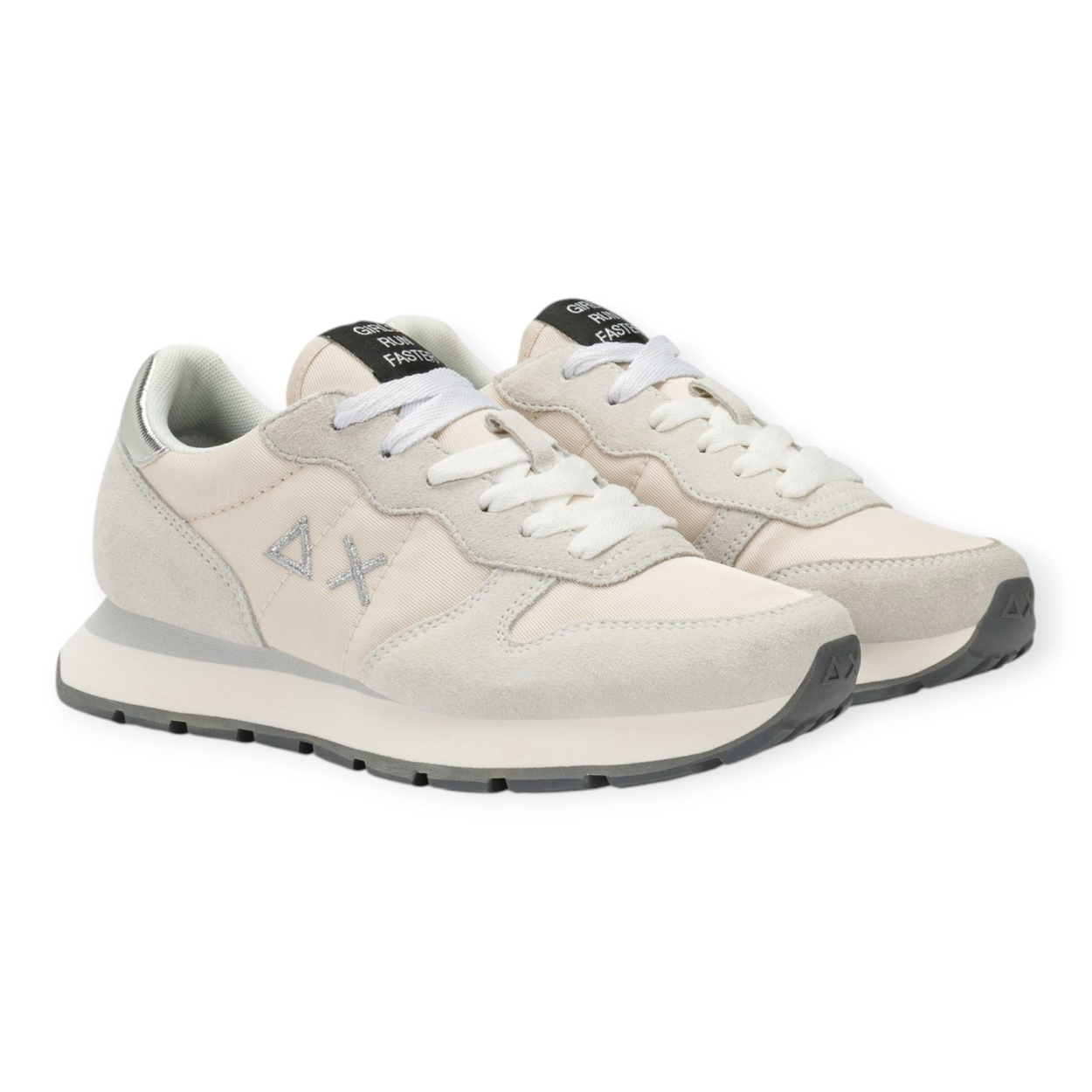 SUN 68 ALLY GOLD SILVER SNEAKERS DONNA SUN 68 ALLY GOLD SILVER SNEAKERS DONNA