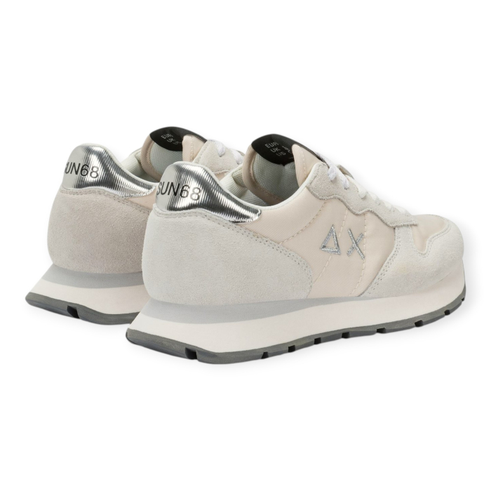 SUN 68 ALLY GOLD SILVER SNEAKERS DONNA