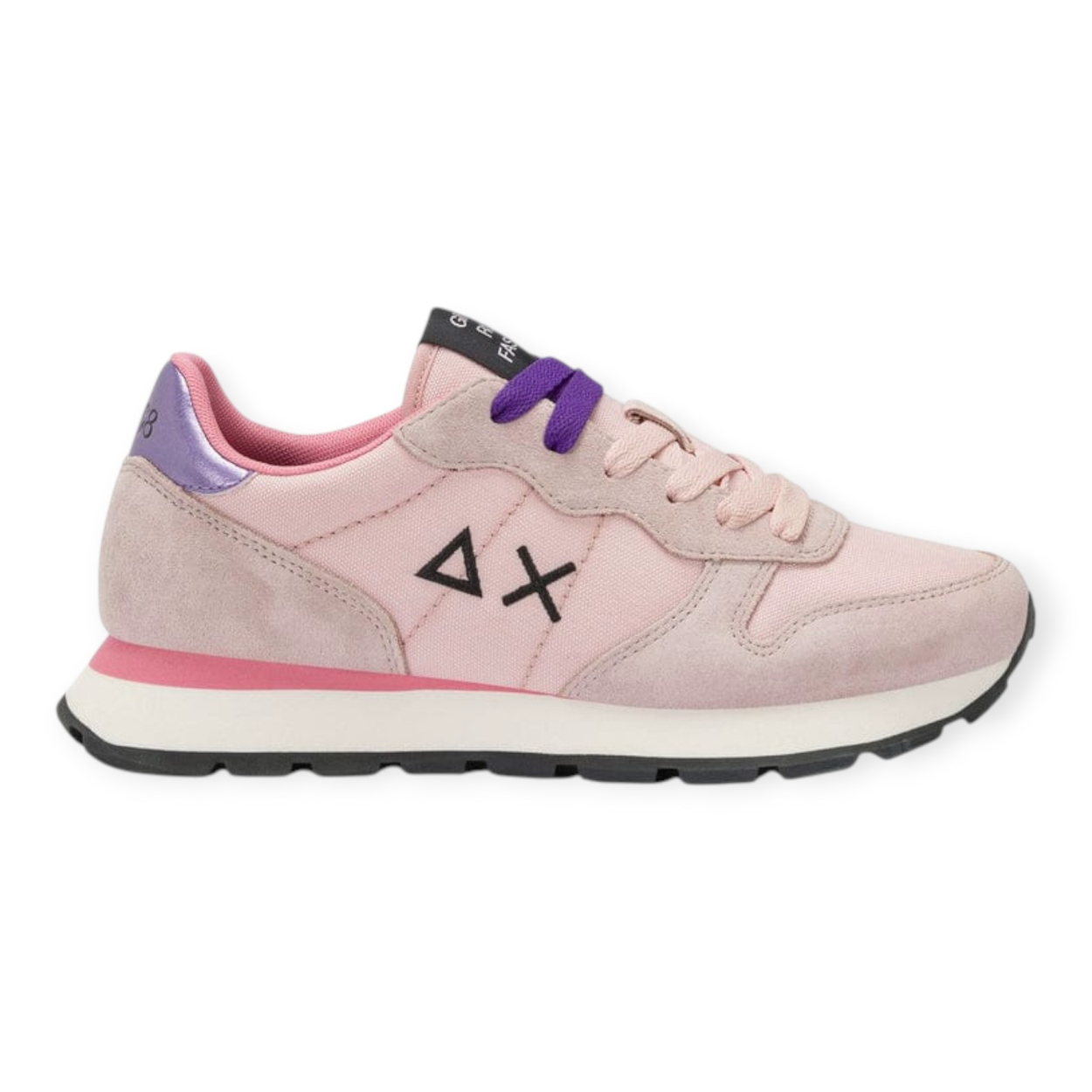 SUN 68 ALLY SOLID NYLON SNEAKERS DONNA
