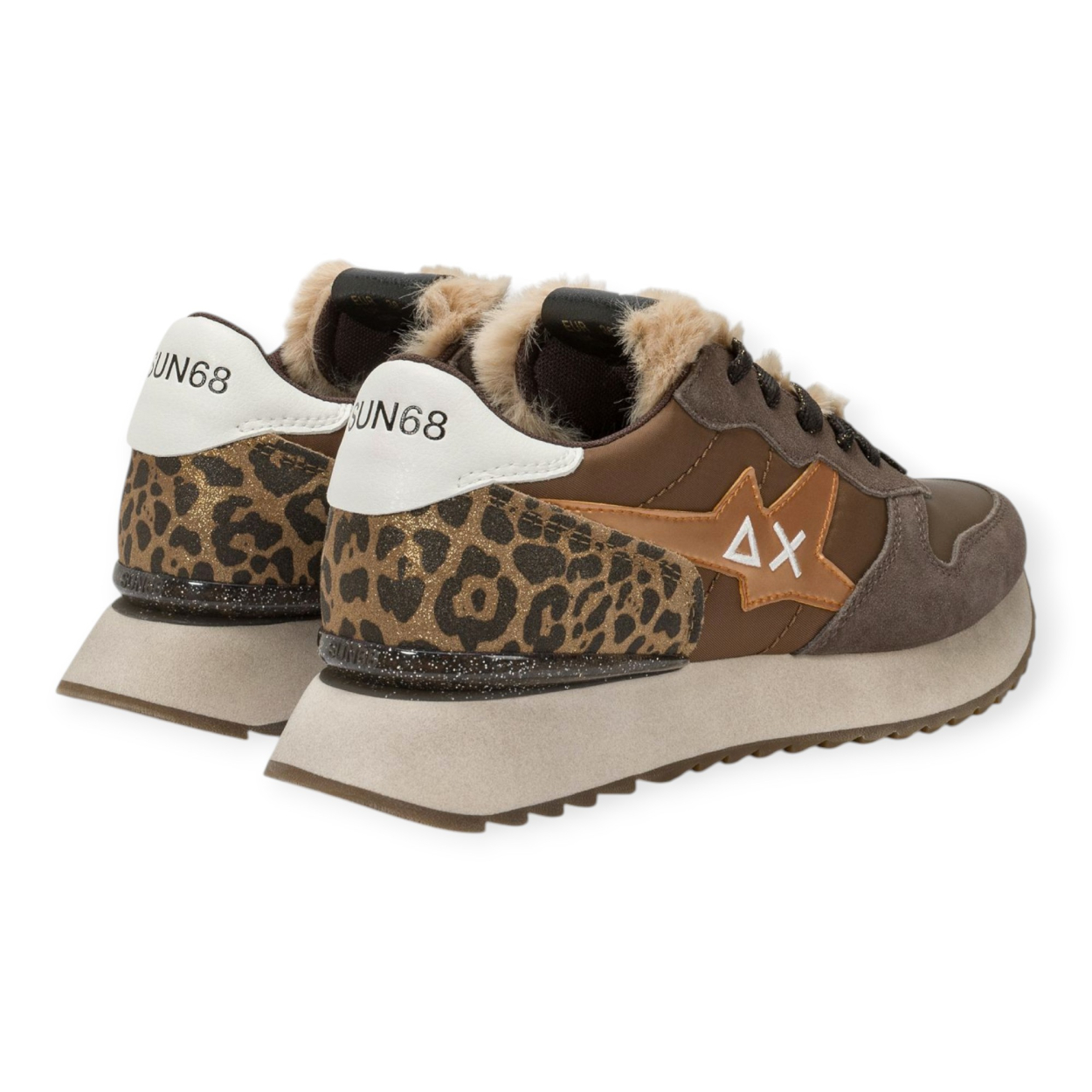 SUN 68 STARGIRL ANIMAL SNEAKERS DONNA SUN 68 STARGIRL ANIMAL SNEAKERS DONNA