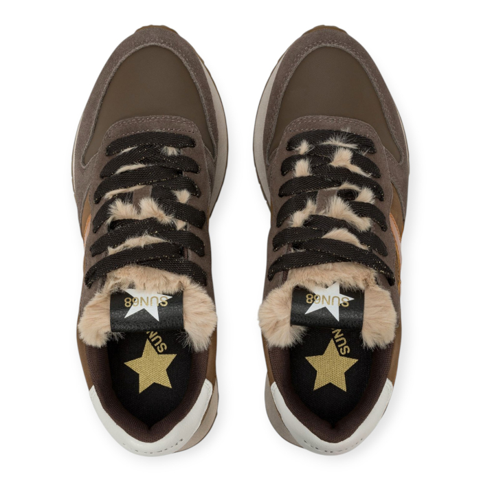SUN 68 STARGIRL ANIMAL SNEAKERS DONNA