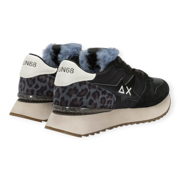 SUN 68 STARGIRL ANIMAL SNEAKERS DONNA