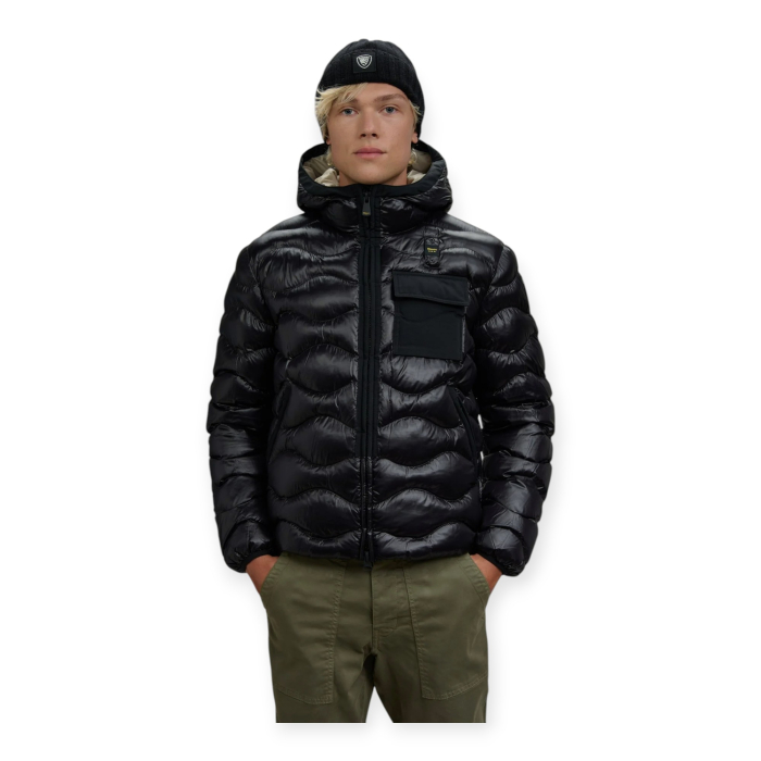 BLAUER PIUMINO UOMO CON TASCHINO BRYANT 2