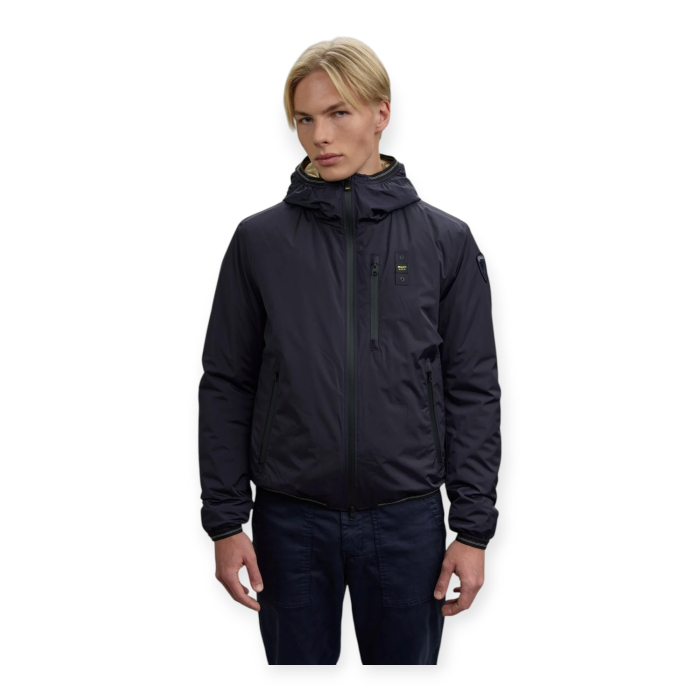 BLAUER GIUBBINO UOMO DEVON CON INTERNO IN ECOPELLICCIA 2