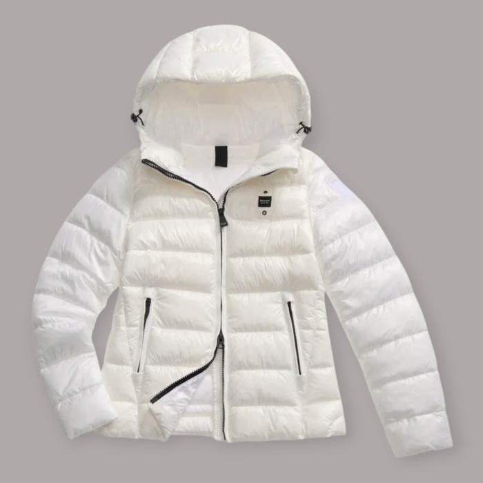 BLAUER PIUMINO A RIGHE CAROLL DONNA