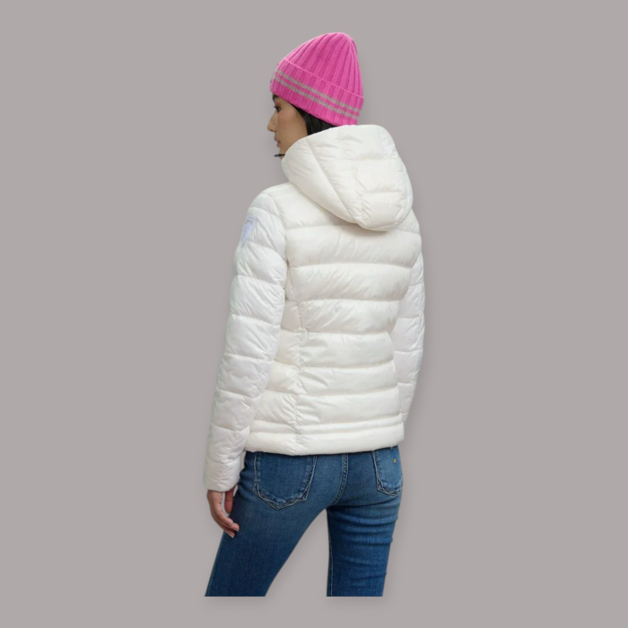 BLAUER PIUMINO A RIGHE CAROLL DONNA