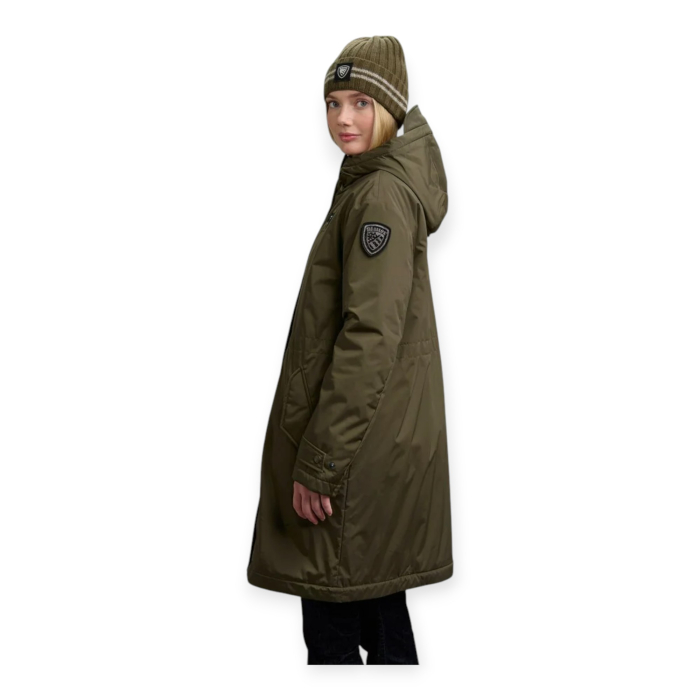 BLAUER PARKA DONNA PAYNE CON INTERNO IN PELLICCIA
