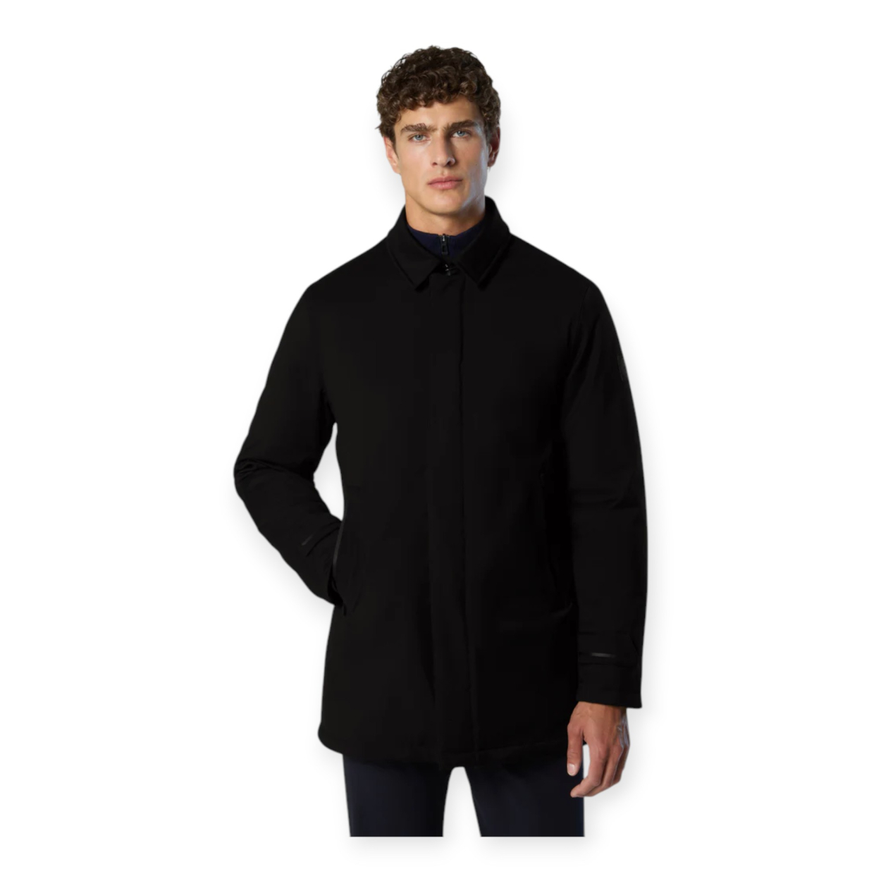 TRENCH HORIZON WOOL BLEND NORTH SAILS...