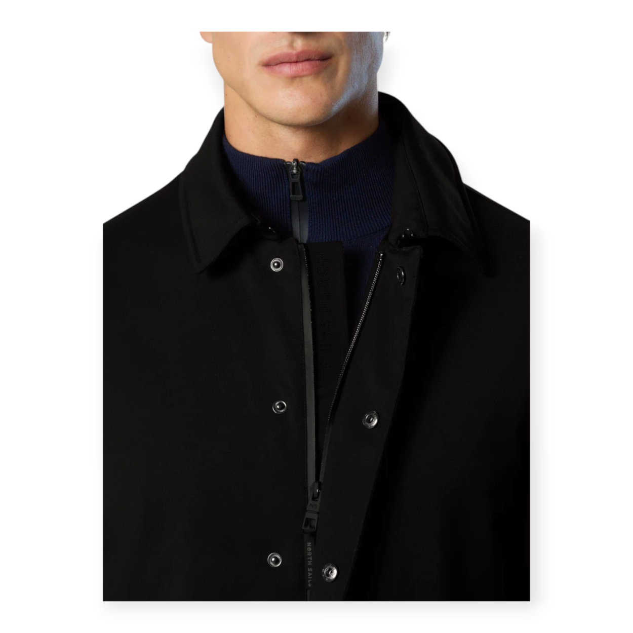 TRENCH HORIZON WOOL BLEND NORTH SAILS...