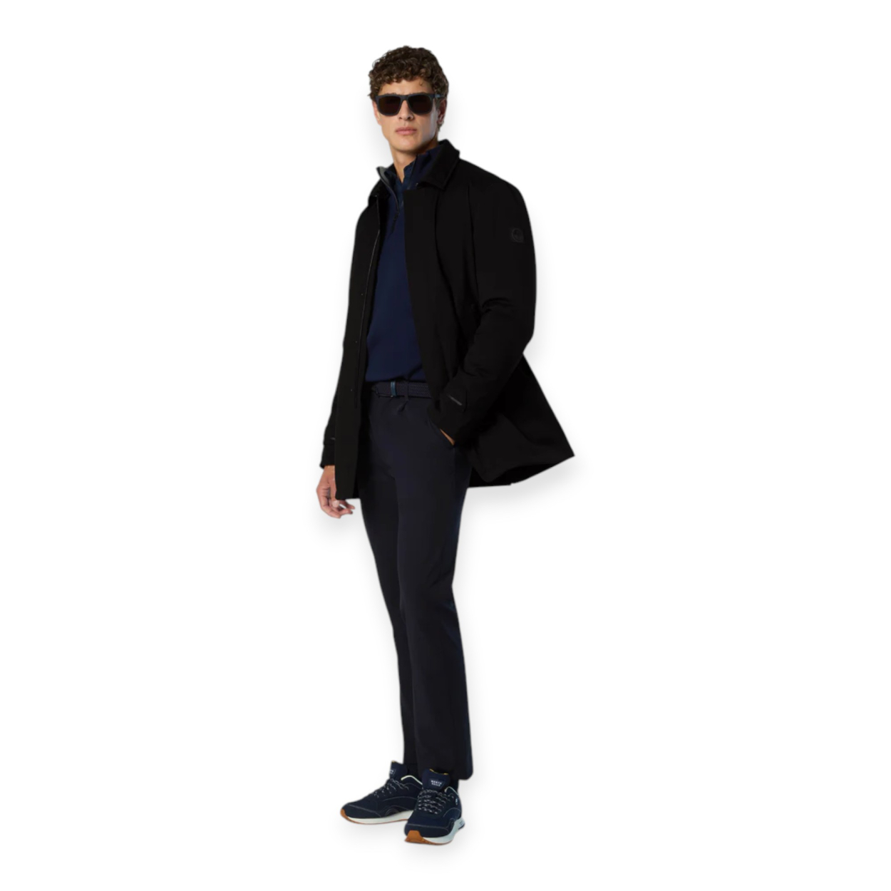 TRENCH HORIZON WOOL BLEND NORTH SAILS...