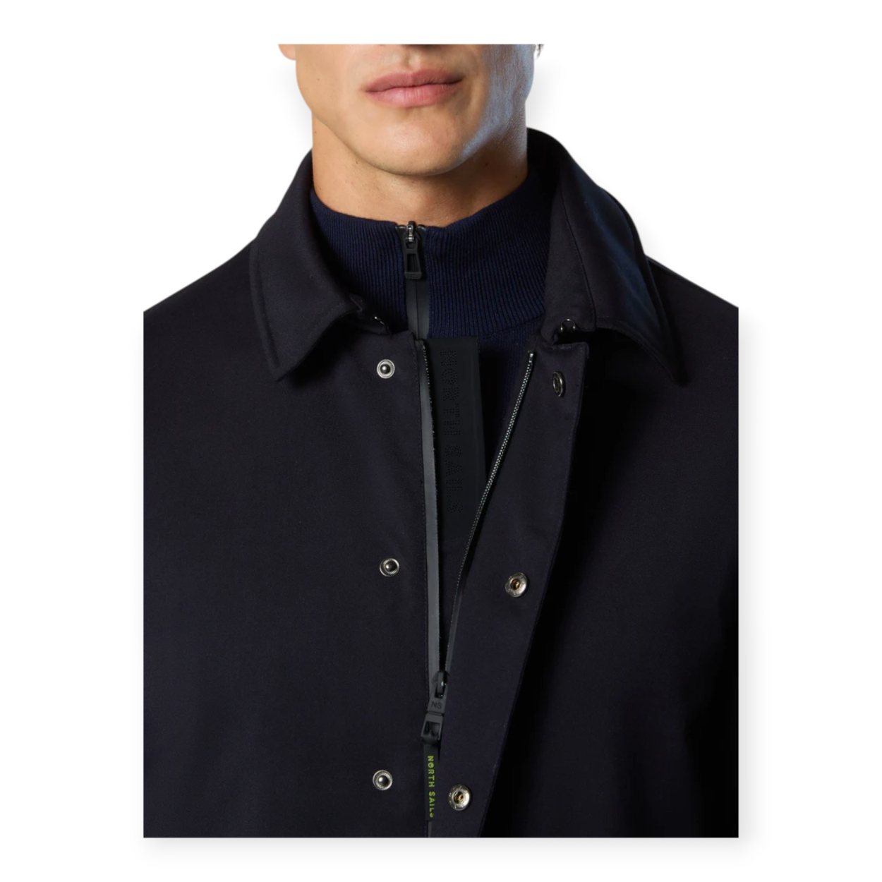 TRENCH HORIZON WOOL BLEND NORTH SAILS...