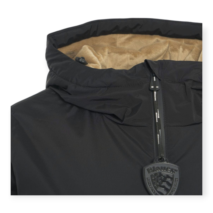 BLAUER GIUBBINO DONNA ERIE CON INTERNO IN ECOPELLICCIA