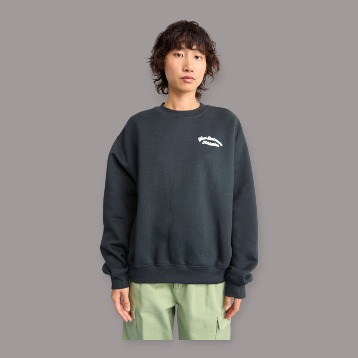 NEW BALANCE FELPA DONNA LINEAR HERITAGE FLEECE CREW