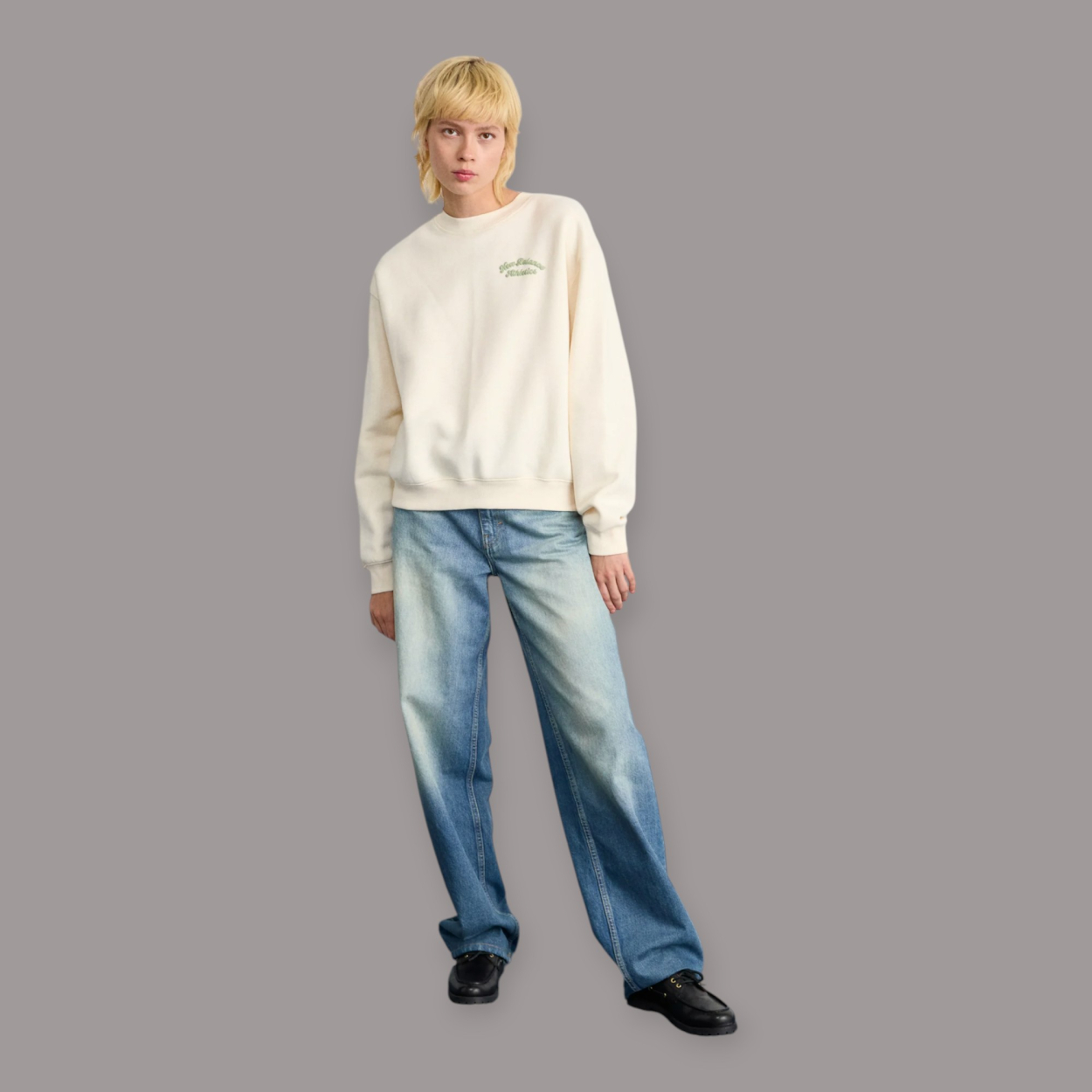 NEW BALANCE FELPA DONNA LINEAR...