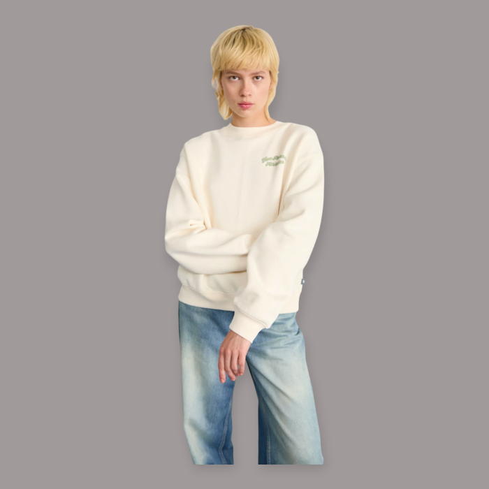 NEW BALANCE FELPA DONNA LINEAR HERITAGE FLEECE CREW