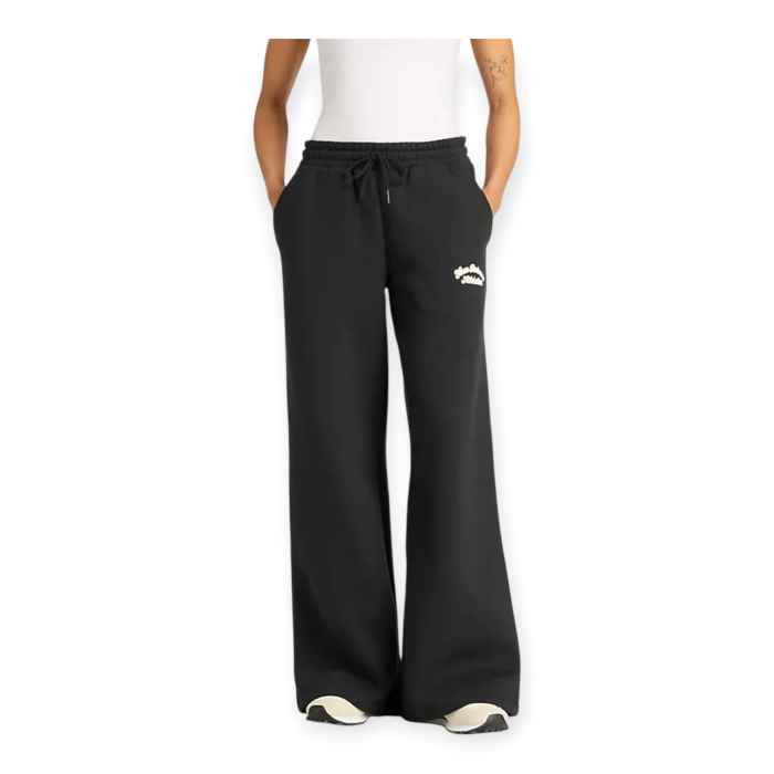 NEW BALANCE LINEAR HERITAGE FLEECE WIDE LEG PANT DONNA