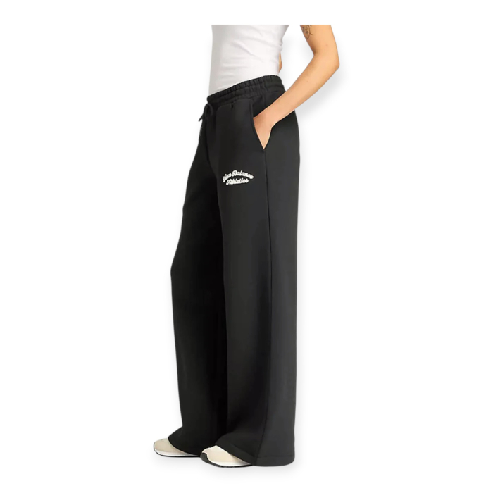 NEW BALANCE LINEAR HERITAGE FLEECE WIDE LEG PANT DONNA