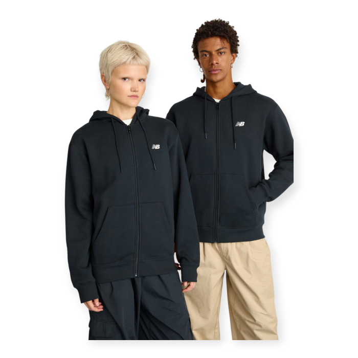 NEW BALANCE SPORT ESSENTIALS LOGO FULL ZIP FELPA UNISEX 2