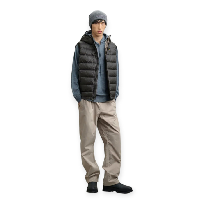 BLAUER SMANICATO CON CAPPUCCIO ARDEN UOMO 2