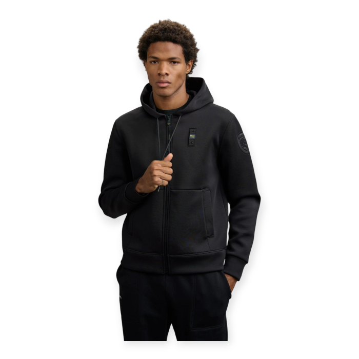 BLAUER GIACCA UOMO IN NEOPRENE CON ZIP COLBY