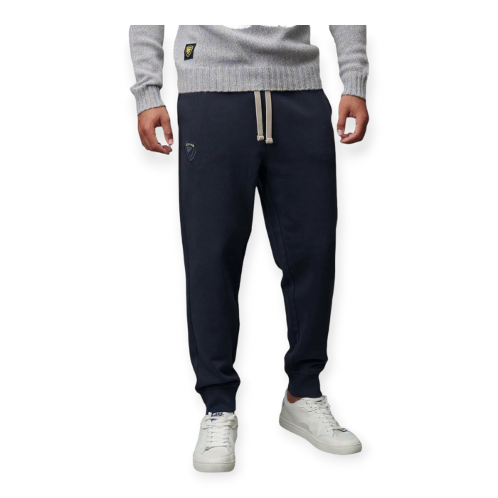BLAUER PANTALONE WALK IN FELPA UOMO