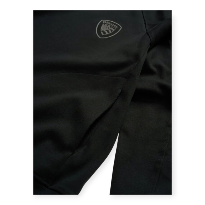 BLAUER FELPA GIROCOLLO UOMO CON TASCA MARSUPIO TALBOT