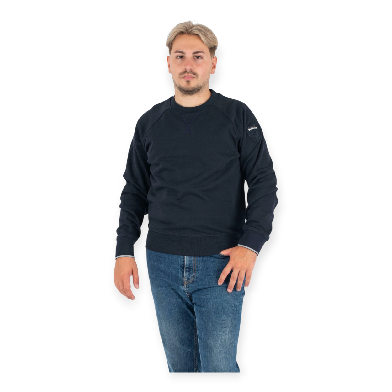 BLAUER FELPA UOMO GIROCOLLO BIRCH BLAUER FELPA UOMO GIROCOLLO BIRCH