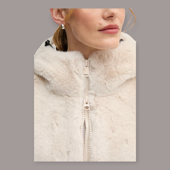 BLAUER GIUBBINO INVERNALE CON ECOPELLICCIA ESTRELLA