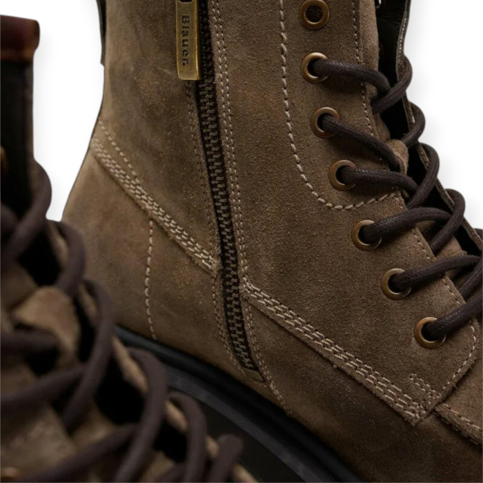 BLAUER STIVALETTO UOMO COMBAT BUXTON-05 SUEDE