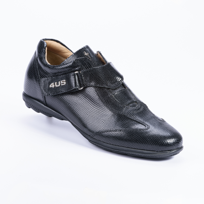 Sneakers Cesare Paciotti 4US in pelle nera