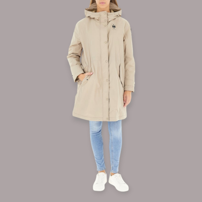 BLAUER PARKA DONNA PAYNE CON INTERNO IN PELLICCIA 2