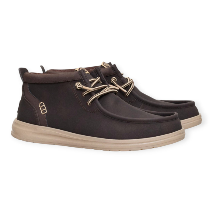 HEY DUDE WALLY MID GRIPR CLASSIC MEZZO STIVALETTO UOMO 2