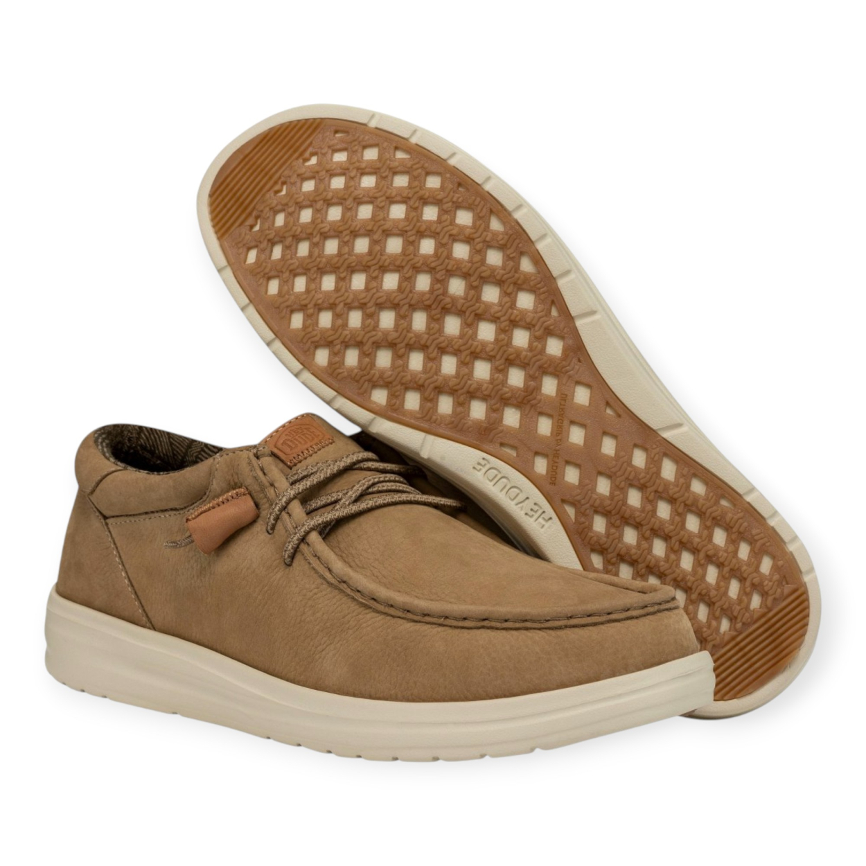 HEY DUDE WALLY GRIP CRAFT LEATHER... HEY DUDE WALLY GRIP CRAFT LEATHER...