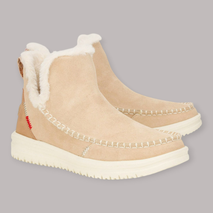 HEY DUDE CAMDEN SUEDE STIVALETTO DONNA