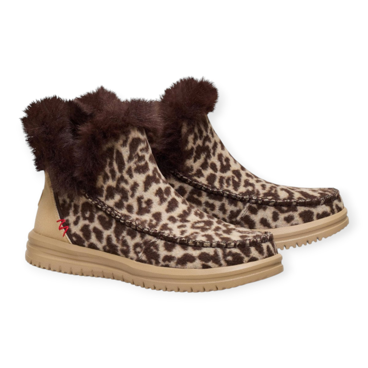 HEY DUDE CAMDEN LEOPARD COZY...