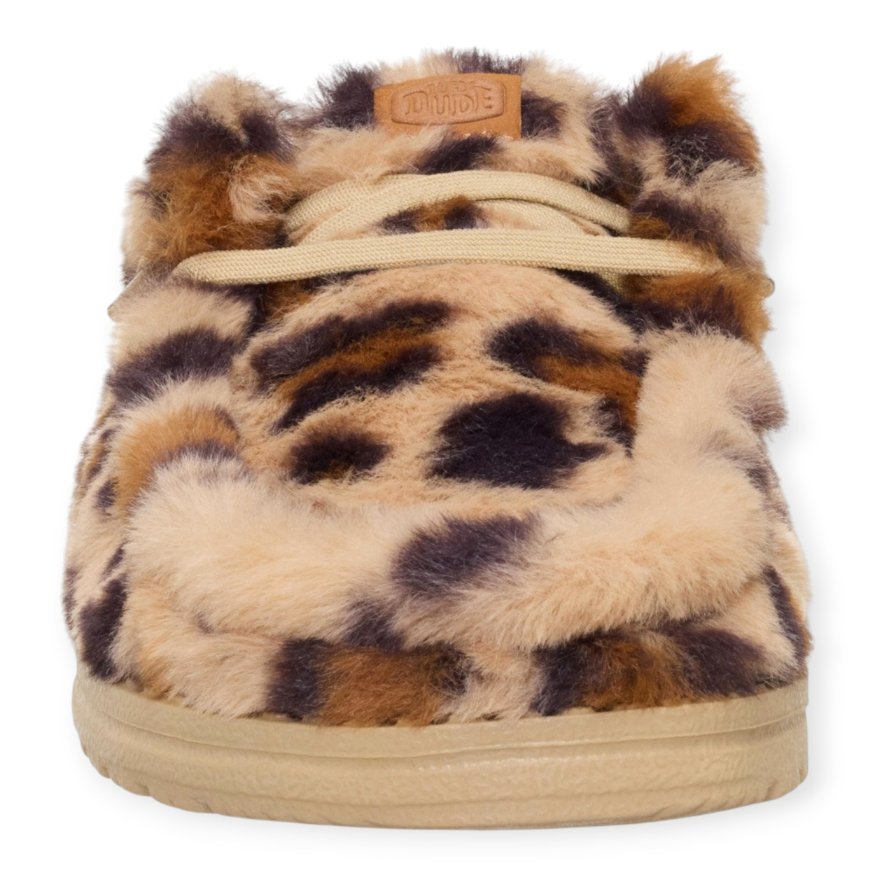 HEY DUDE WENDY SLIPPER LEO FUR DONNA