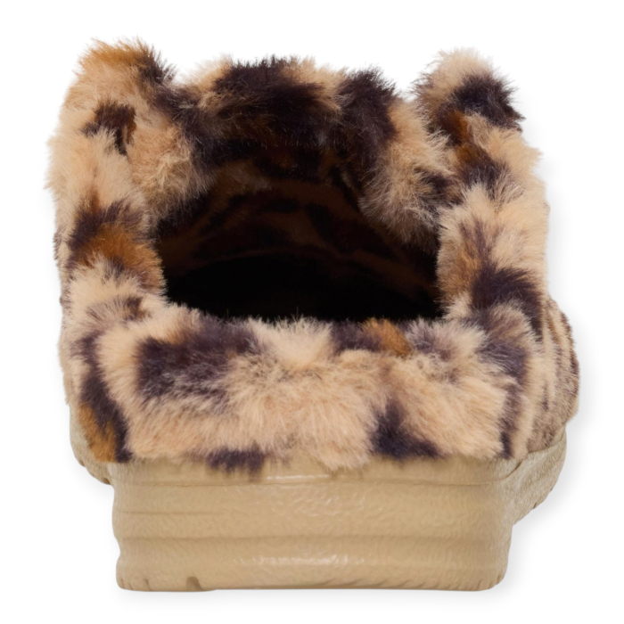 HEY DUDE WENDY SLIPPER LEO FUR DONNA