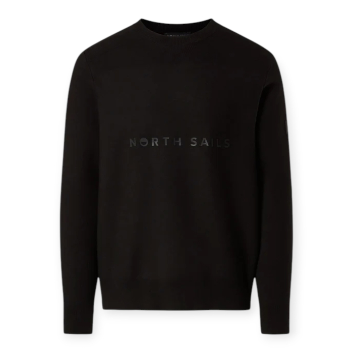 NORTH SAILS MAGLIONE UOMO CON LETTERING A RILIEVO