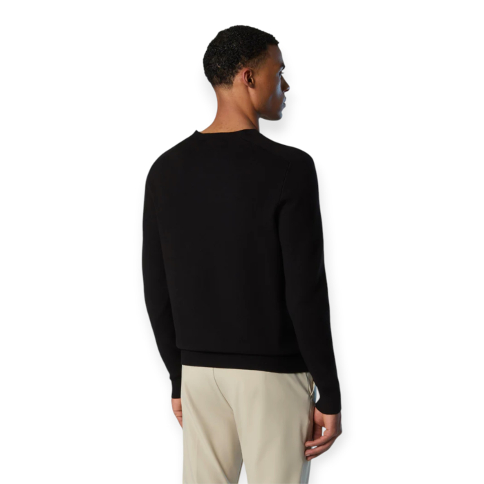 NORTH SAILS MAGLIONE UOMO CON LETTERING A RILIEVO