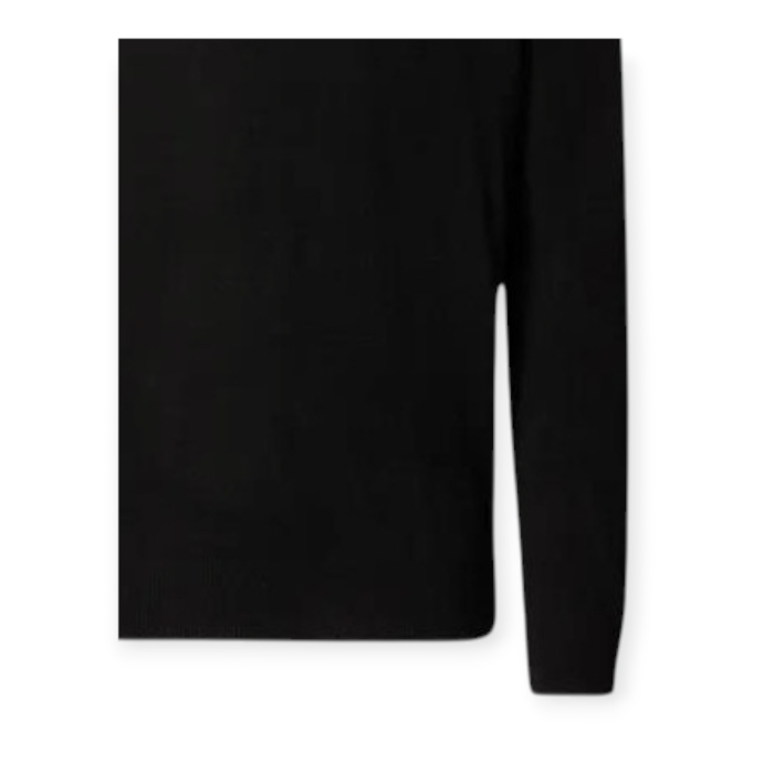 NORTH SAILS MAGLIONE GIROCOLLO UOMO LANA E CASHMERE CON LOGO RICAMATO