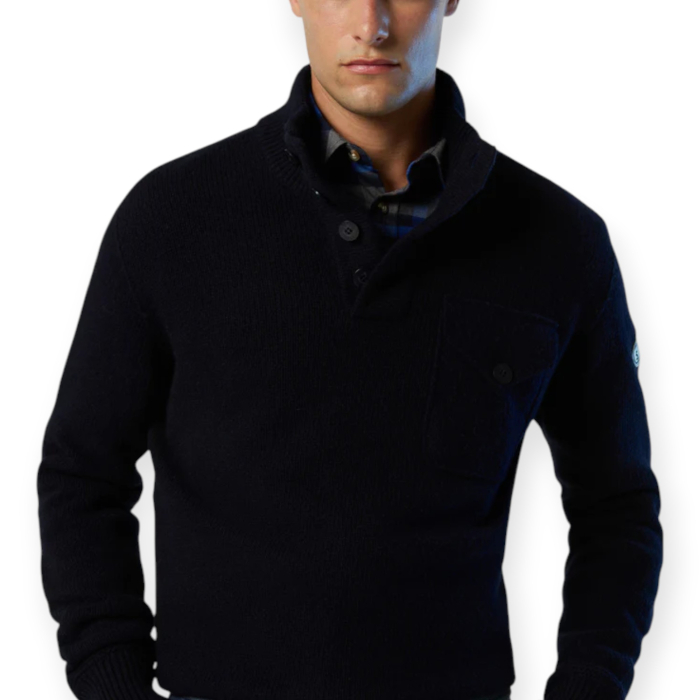 NORTH SAILS MAGLIONE UOMO D' ARCHIVIO CON BOTTONI