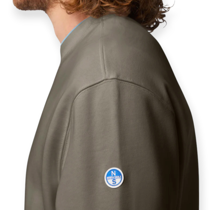 NORTH SAILS FELPA UOMO CON LATI A COSTINE