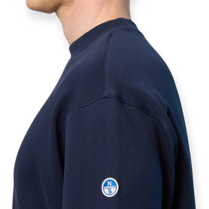 NORTH SAILS FELPA UOMO CON LATI A COSTINE