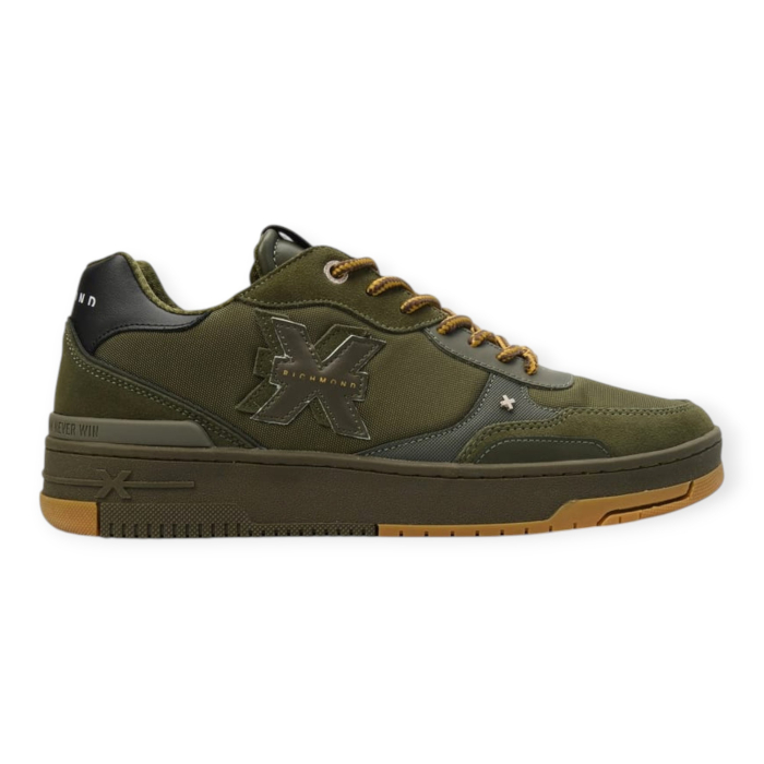 JOHN RICHMOND SNEAKERS UOMO IN SUEDE E TESSUTO