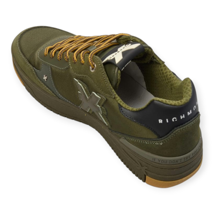 JOHN RICHMOND SNEAKERS UOMO IN SUEDE E TESSUTO